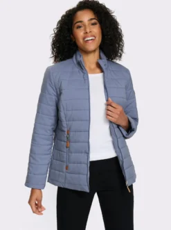 Steppjacke mit Reißverschluss-Taschen