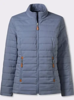 Steppjacke mit Reißverschluss-Taschen