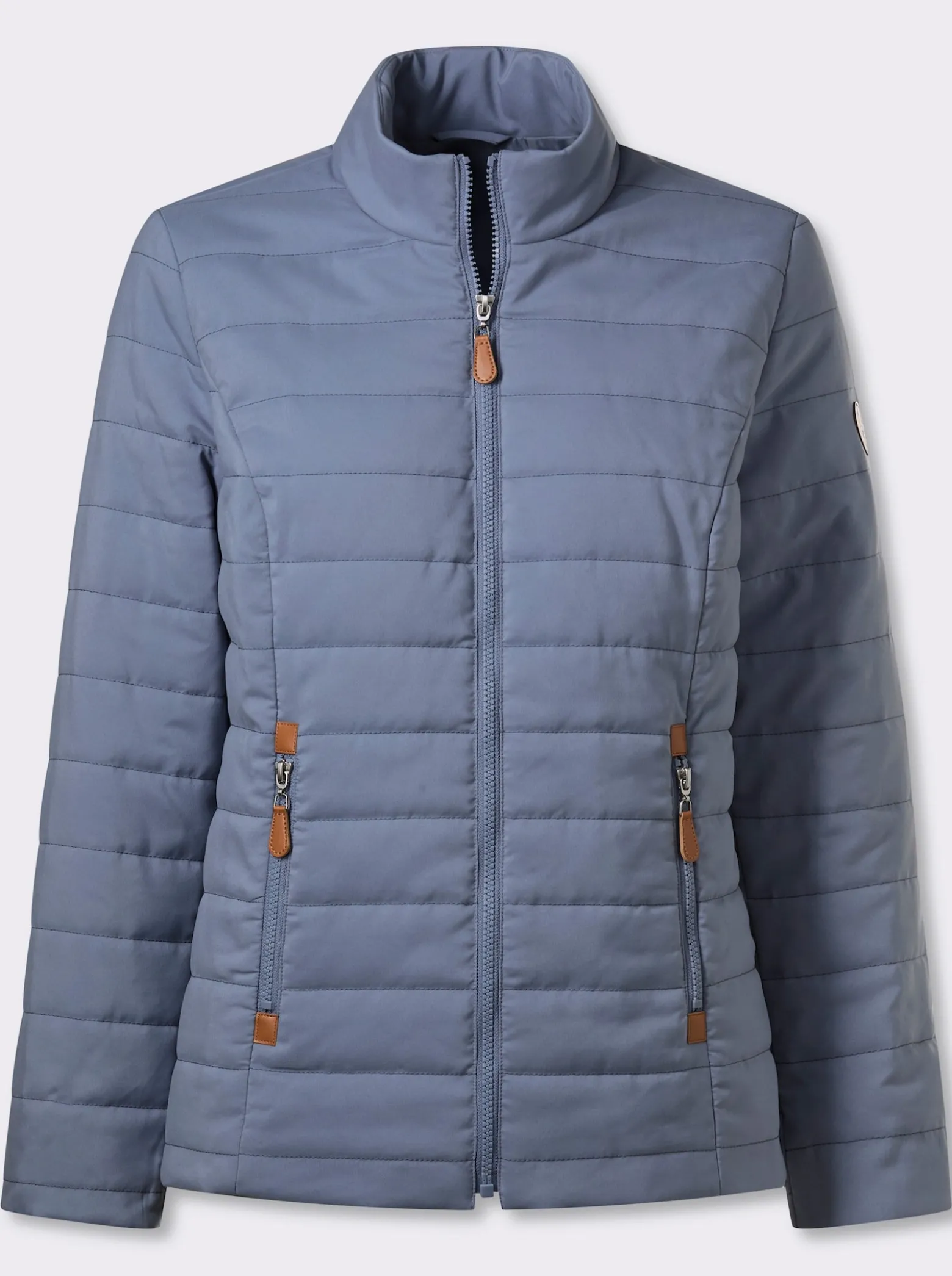 Steppjacke mit Reißverschluss-Taschen