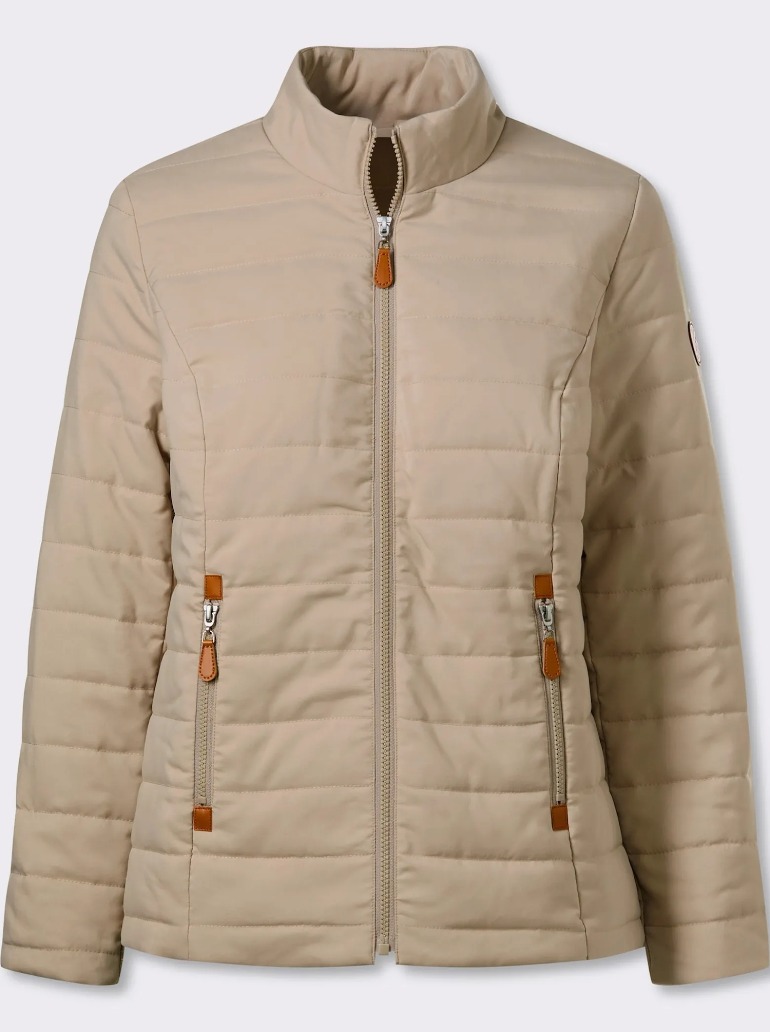 Steppjacke mit Reißverschluss-Taschen