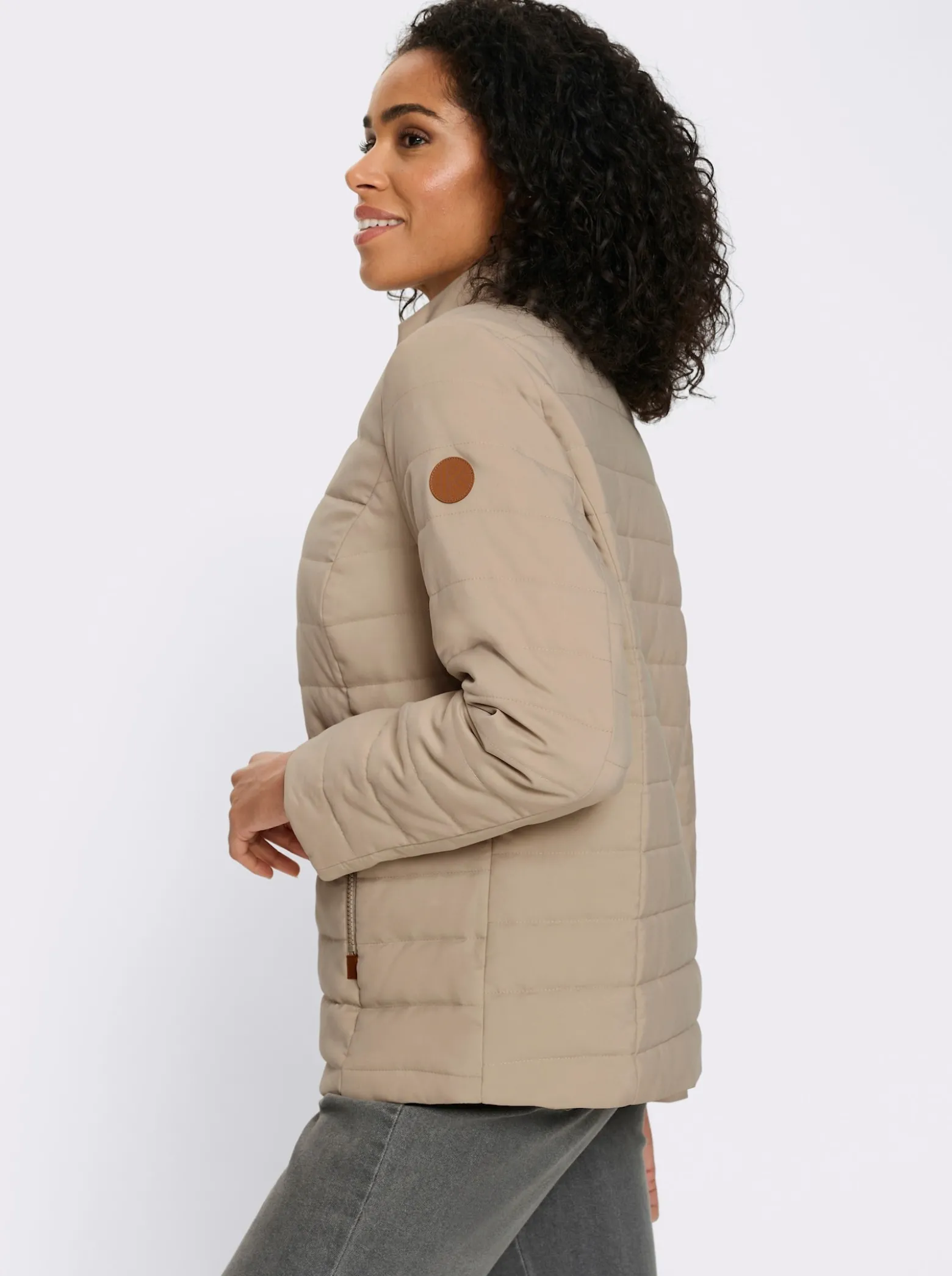 Steppjacke mit Reißverschluss-Taschen