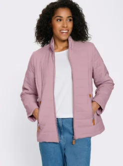 Steppjacke mit Reißverschluss-Taschen