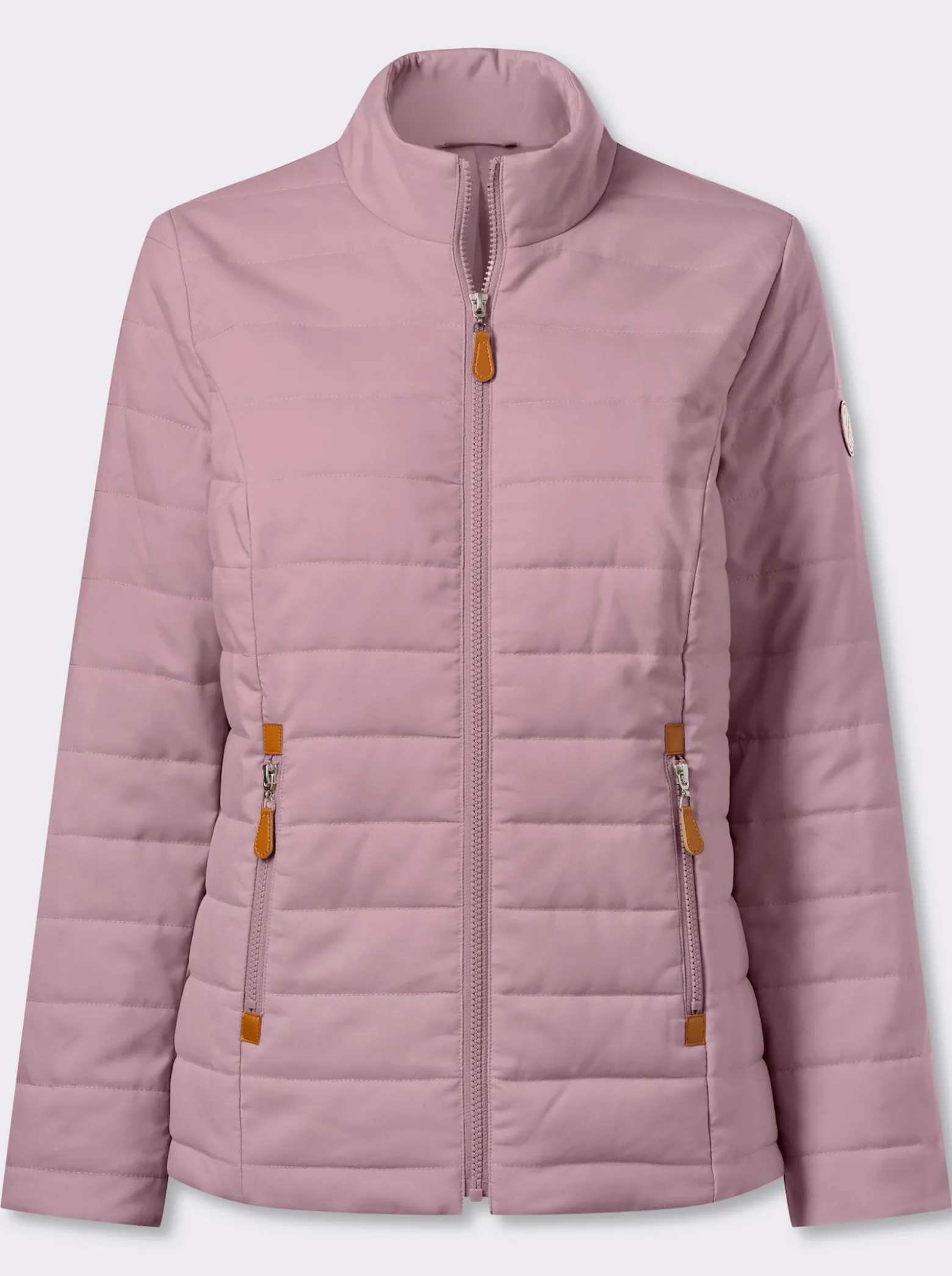 Steppjacke mit Reißverschluss-Taschen
