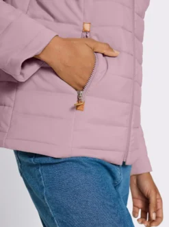 Steppjacke mit Reißverschluss-Taschen