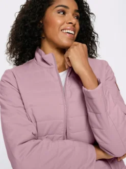 Steppjacke mit Reißverschluss-Taschen