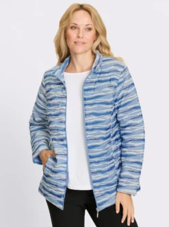 Steppjacke mit Stehkragen