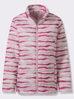 Steppjacke mit Stehkragen