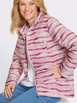 Steppjacke mit Stehkragen