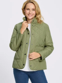 Steppjacke mit Stehkragen