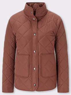 Steppjacke mit Stehkragen