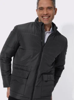 Steppjacke mit Stehkragen