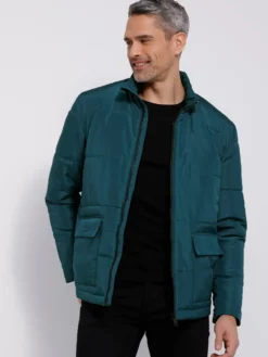 Steppjacke mit Stehkragen