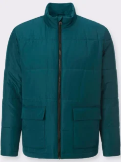 Steppjacke mit Stehkragen