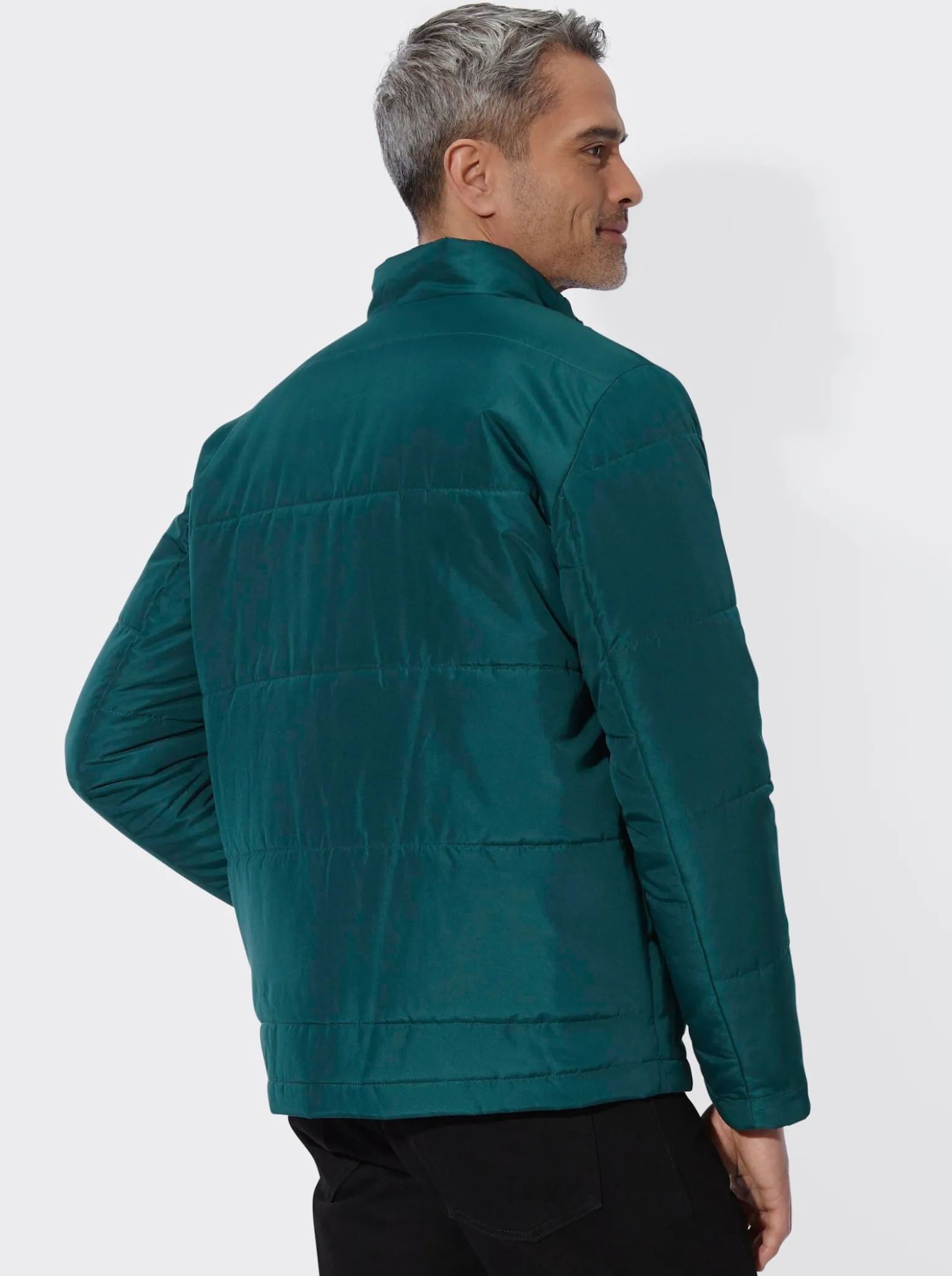 Steppjacke mit Stehkragen