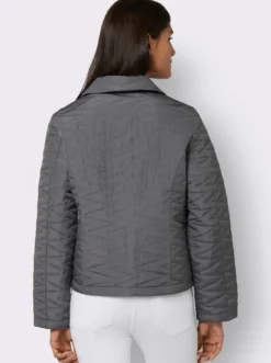 Steppjacke mit Umlegekragen