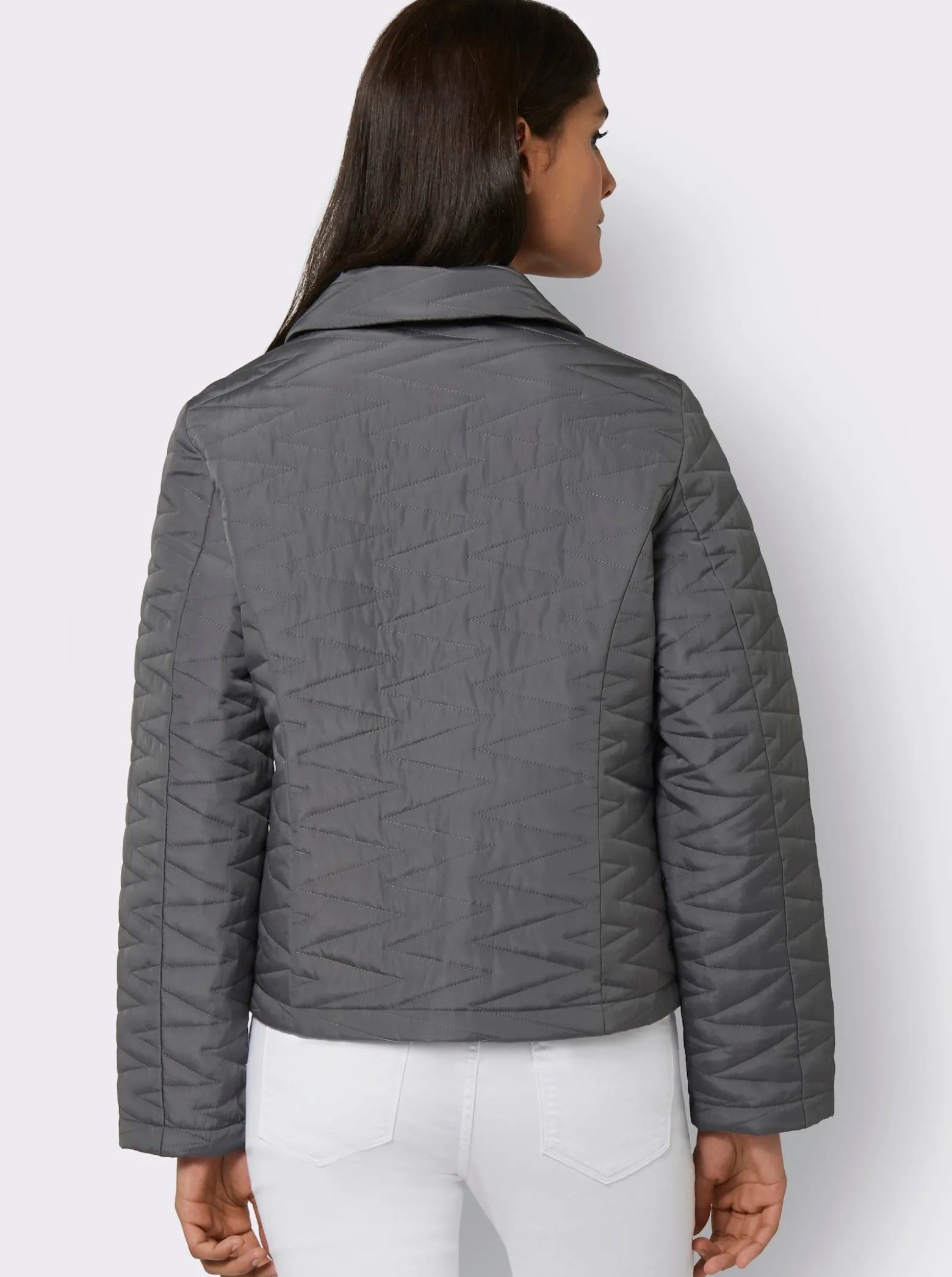 Steppjacke mit Umlegekragen