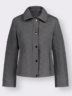 Steppjacke mit Umlegekragen