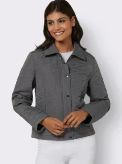 Steppjacke mit Umlegekragen