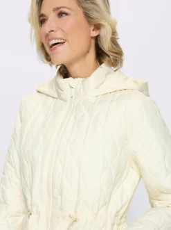 Steppjacke mit verstellbarem Tunnelzug in der Taille