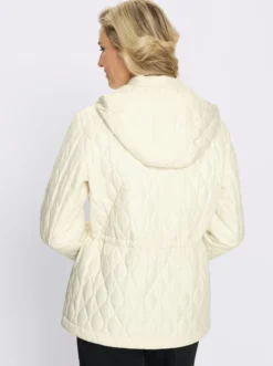 Steppjacke mit verstellbarem Tunnelzug in der Taille