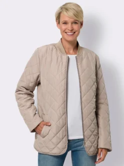 Steppjacke mit Wattierung