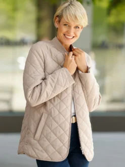 Steppjacke mit Wattierung