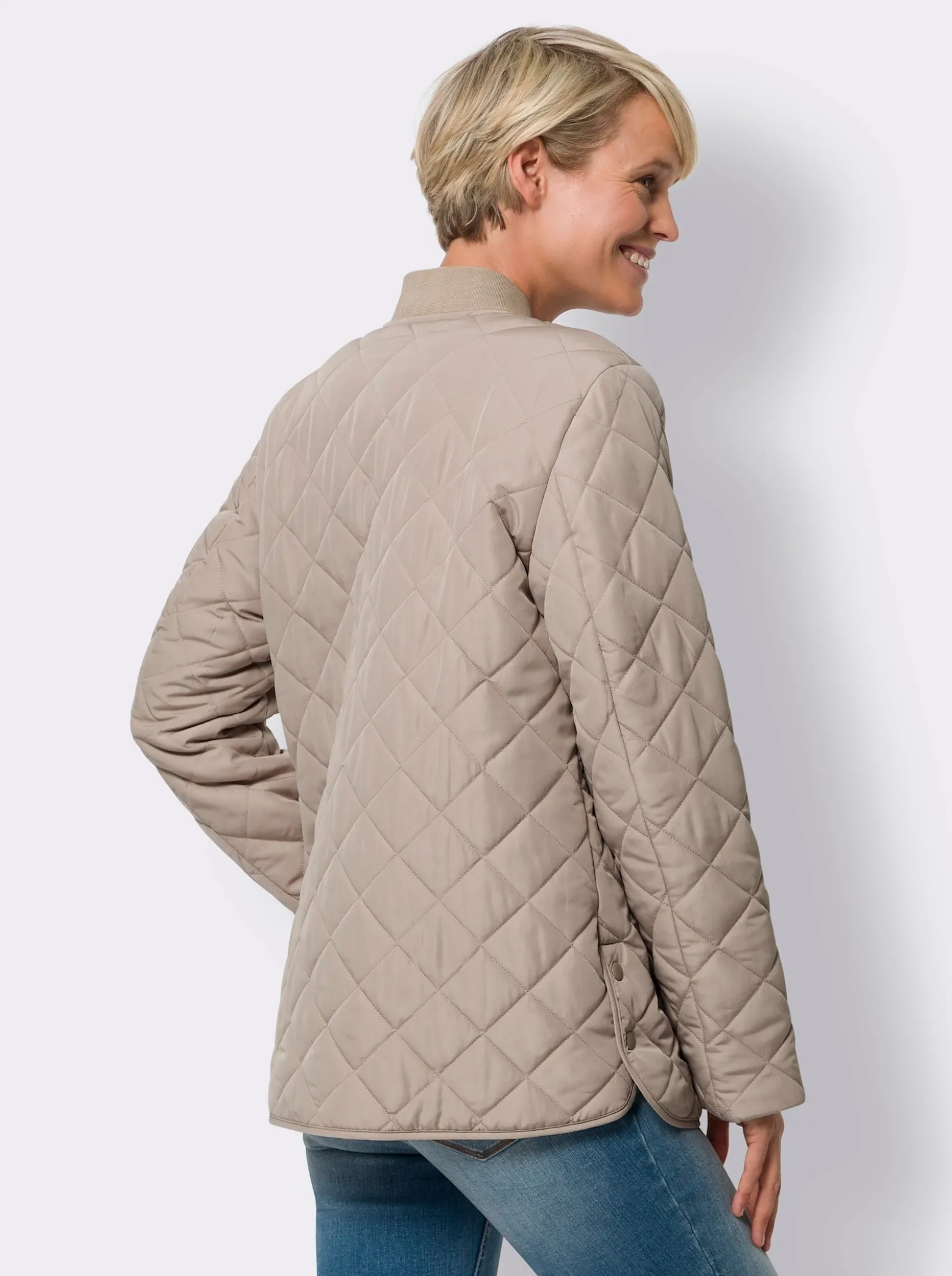Steppjacke mit Wattierung