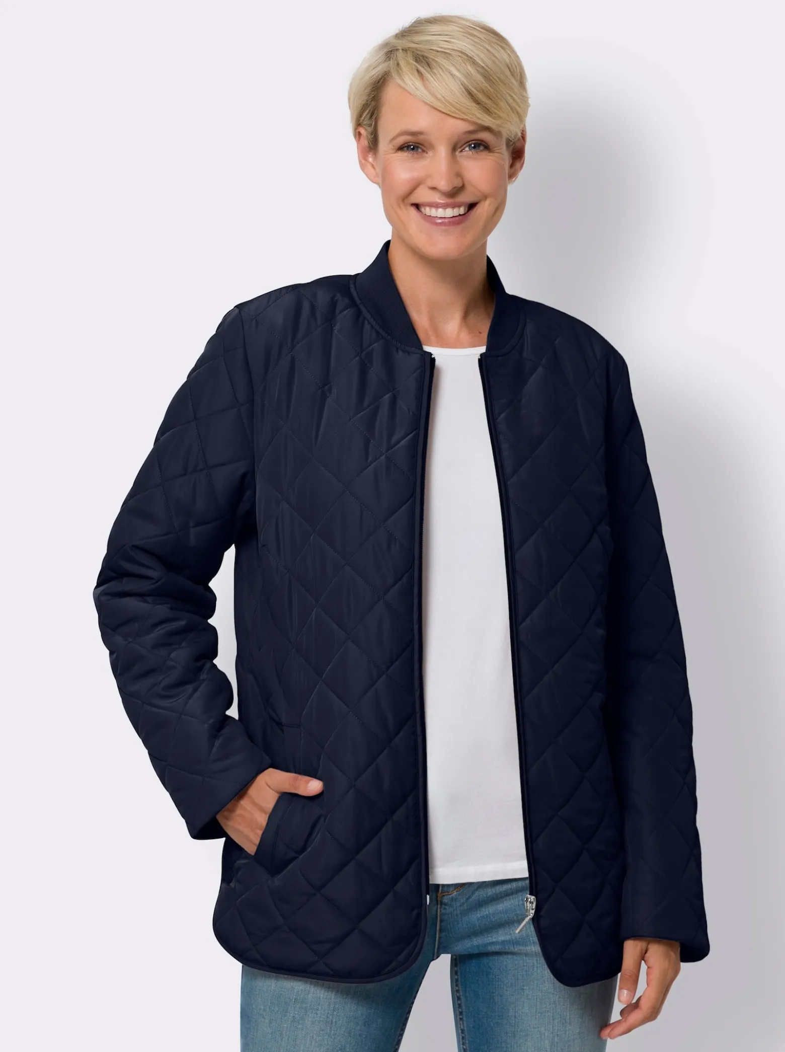 Steppjacke mit Wattierung