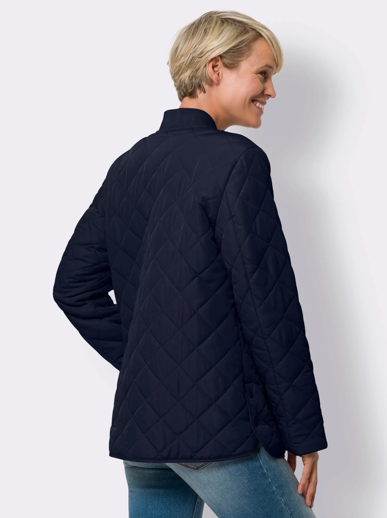 Steppjacke mit Wattierung
