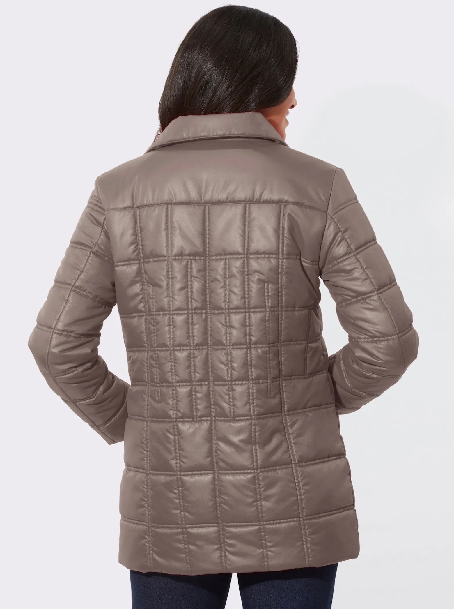 Steppjacke mit 2-Wege-Reißverschluss
