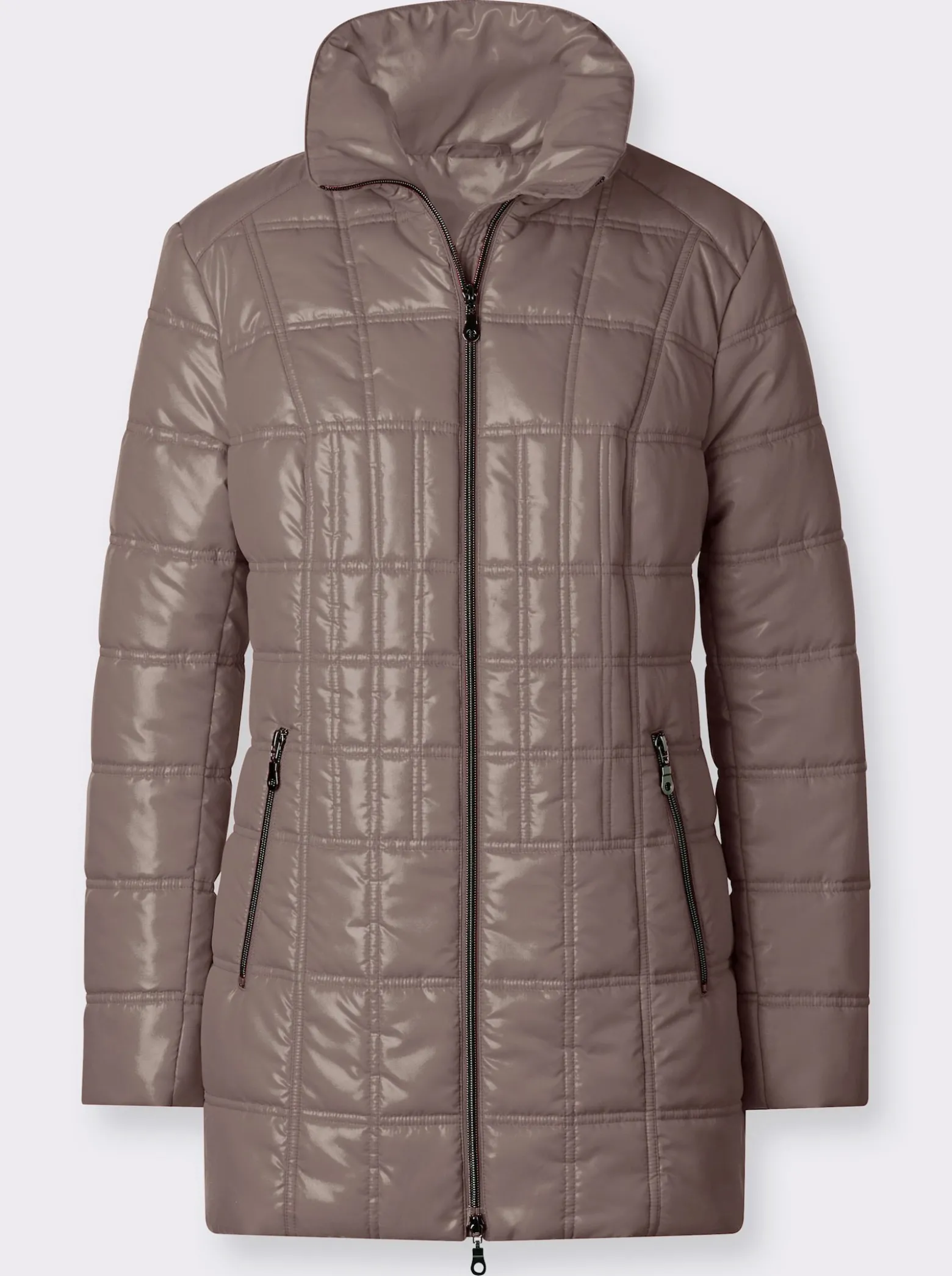 Steppjacke mit 2-Wege-Reißverschluss