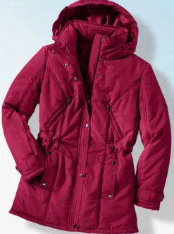 Steppjacke mit Weitenregulierung