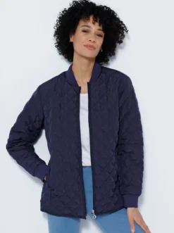 Steppjacke mit wärmender Wattierung