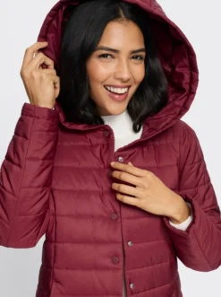 Steppjacke mit wärmender Wattierung