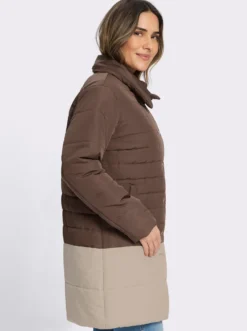 Steppjacke mit wärmender Wattierung