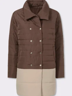 Steppjacke mit wärmender Wattierung