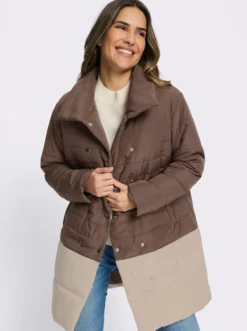 Steppjacke mit wärmender Wattierung