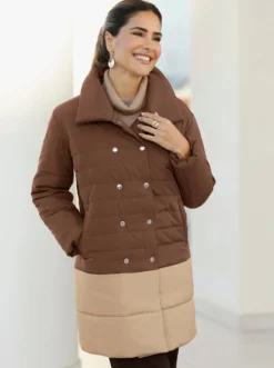Steppjacke mit wärmender Wattierung