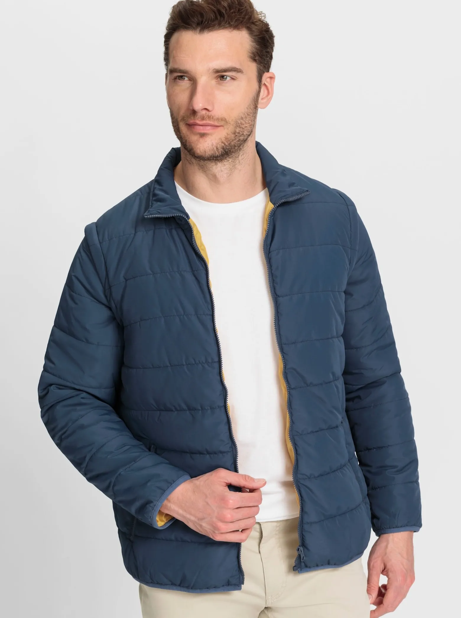 Steppjacke stark wärmend