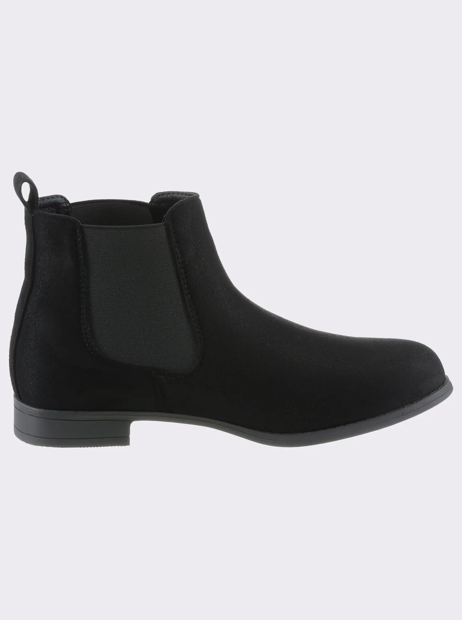 Stiefelette mit elastischen Einsätzen