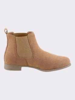 Stiefelette mit elastischen Einsätzen