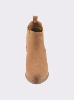 Stiefelette mit elastischen Einsätzen