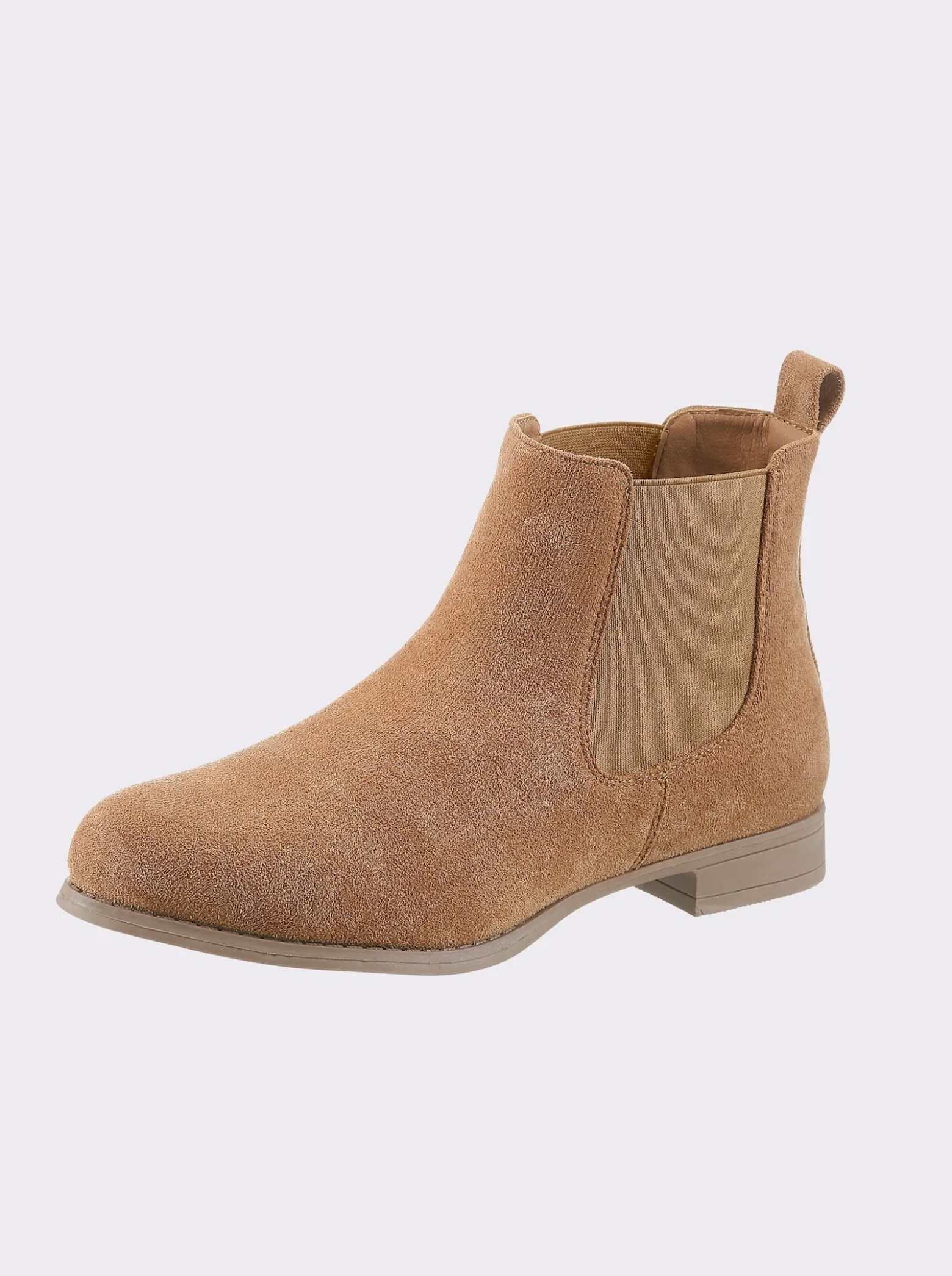 Stiefelette mit elastischen Einsätzen