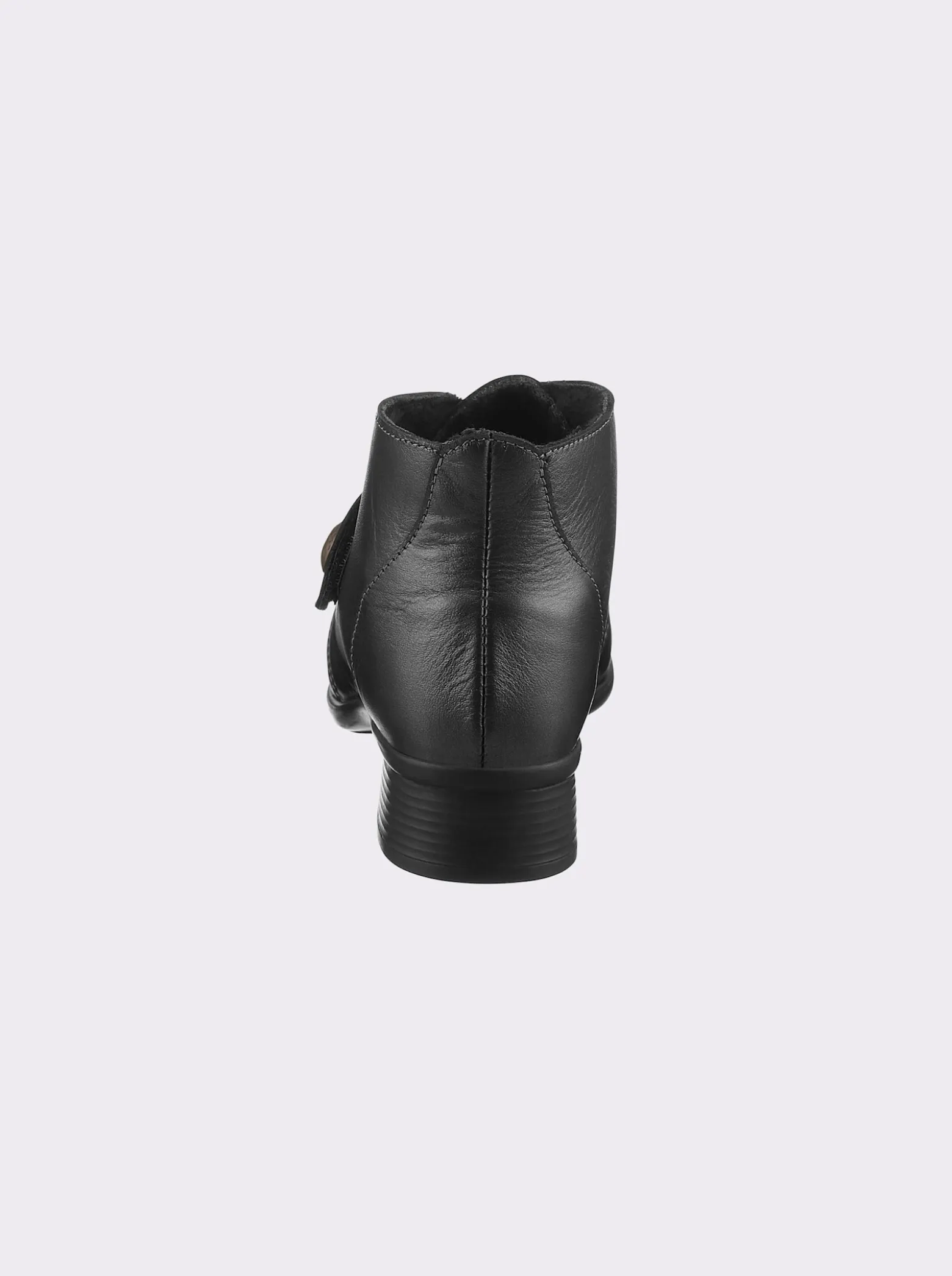 Stiefelette mit Klettverschluss
