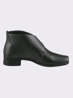 Stiefelette mit Klettverschluss