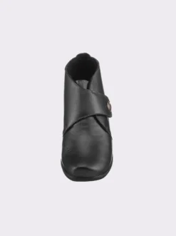 Stiefelette mit Klettverschluss