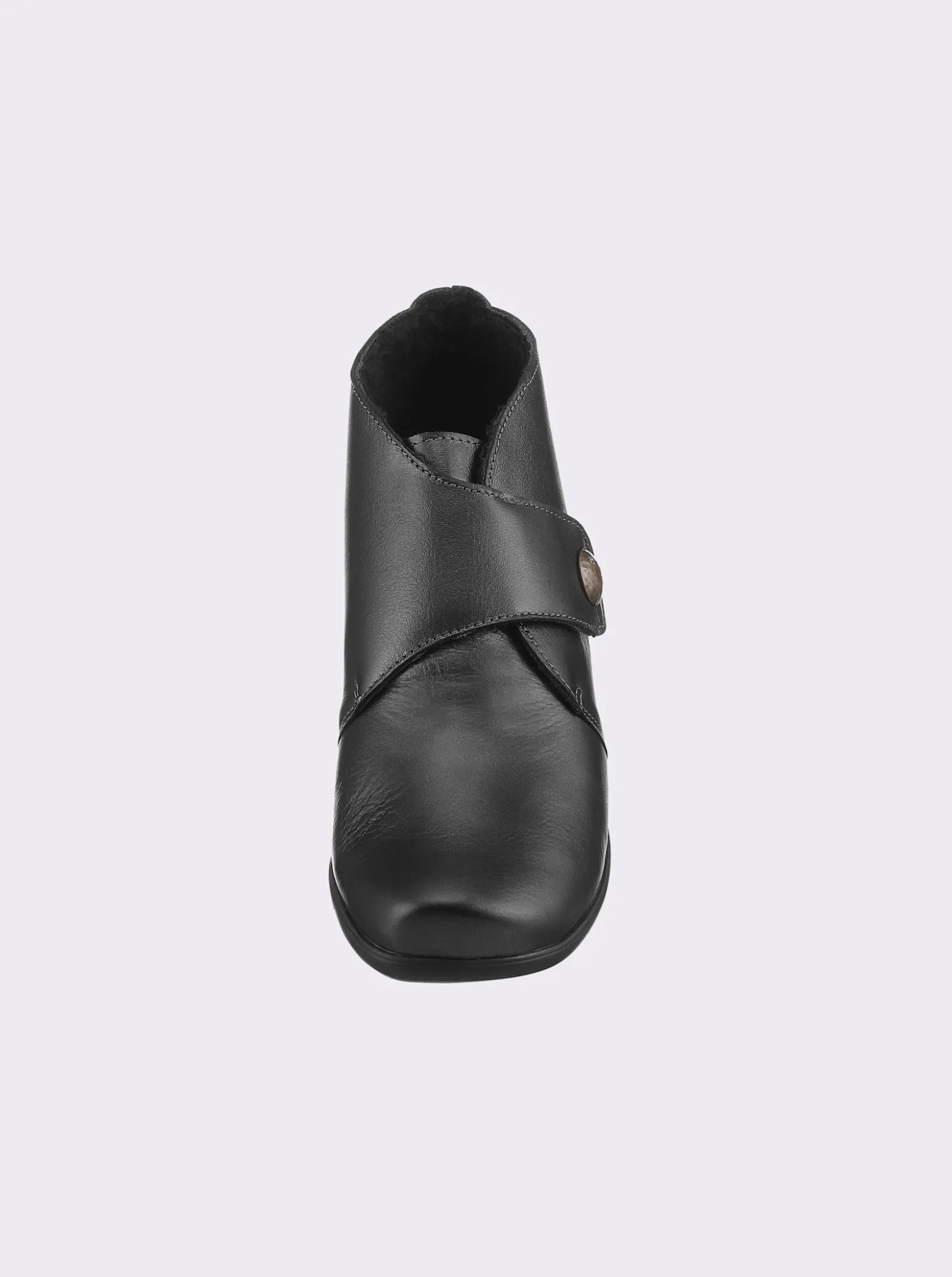 Stiefelette mit Klettverschluss