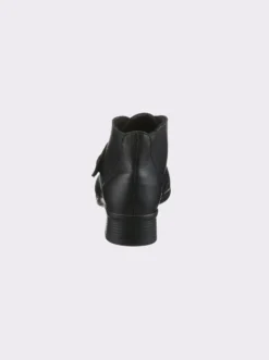 Stiefelette mit Klettverschluss