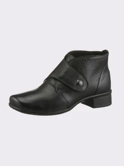 Stiefelette mit Klettverschluss