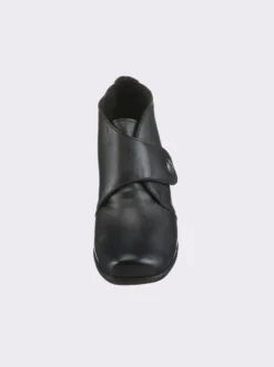 Stiefelette mit Klettverschluss